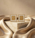 Golden Crystal Studs