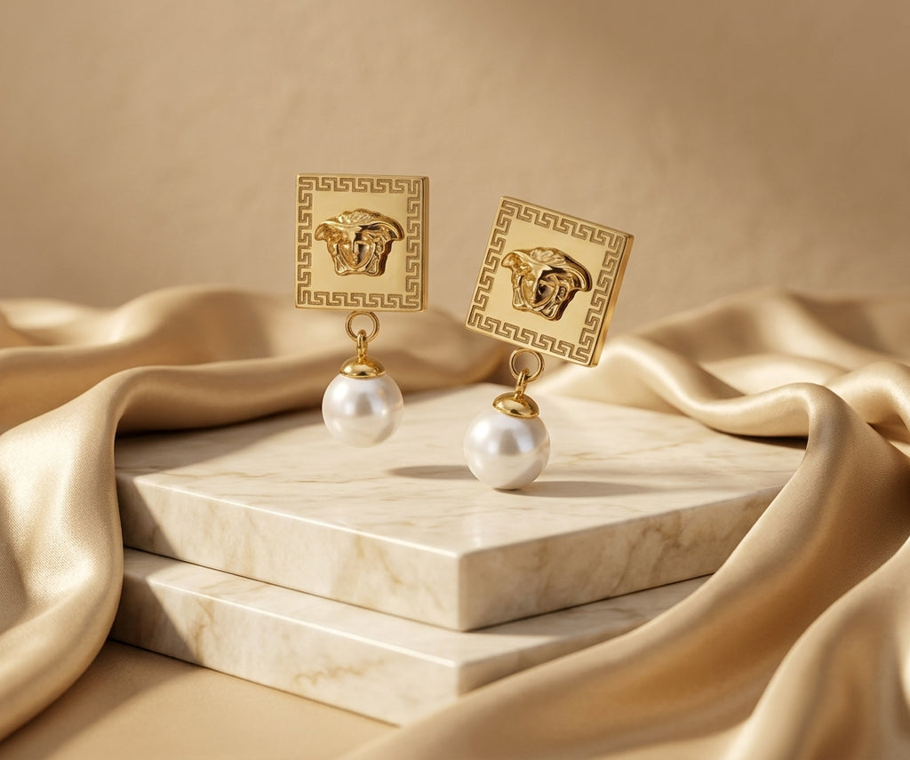 Golden Beautiful Earrings