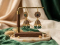 Oxidized Gold Jhumkas
