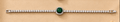 Round Emerald Halo Diamond Tennis Bracelet