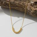Coral Beaded Necklace