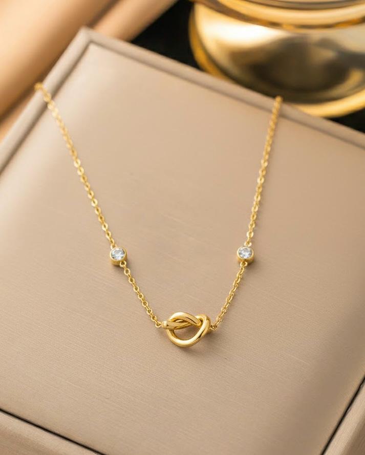 Diamond Cluster Necklace