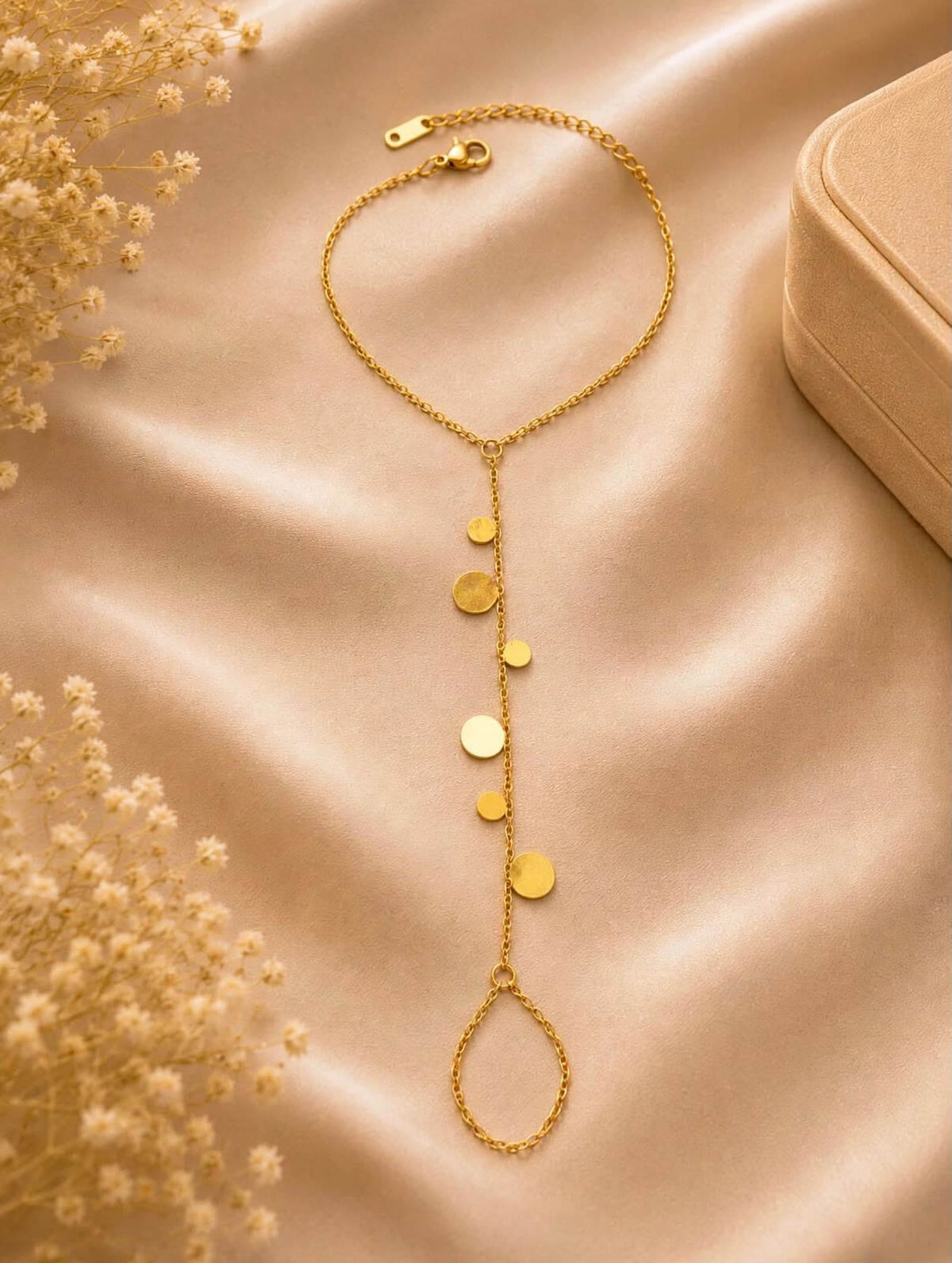 Diamond Cut Gold Bracelet