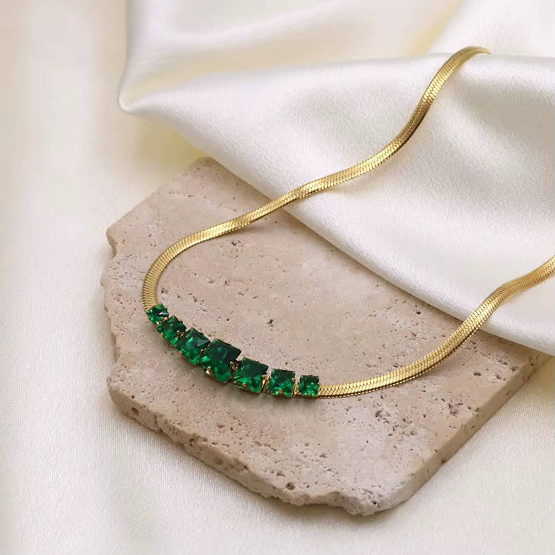 Multi-Stone Statement Necklace