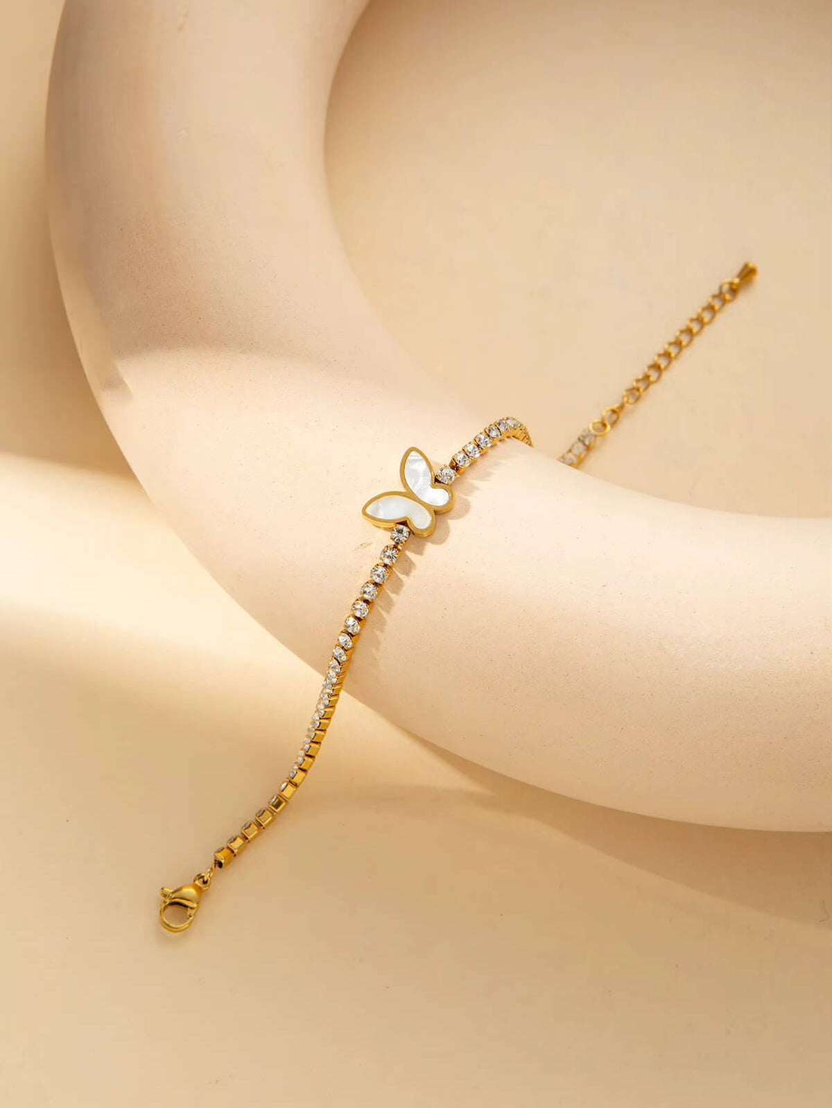 Sapphire Blue Charm Bracelet