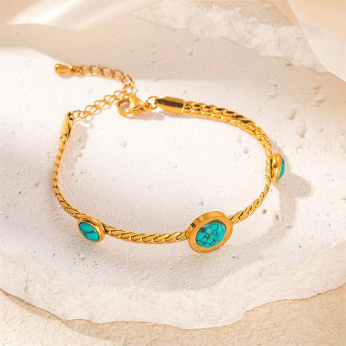 Colorful Gemstone Tennis Bracelet