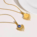 Floral Pendant Necklace