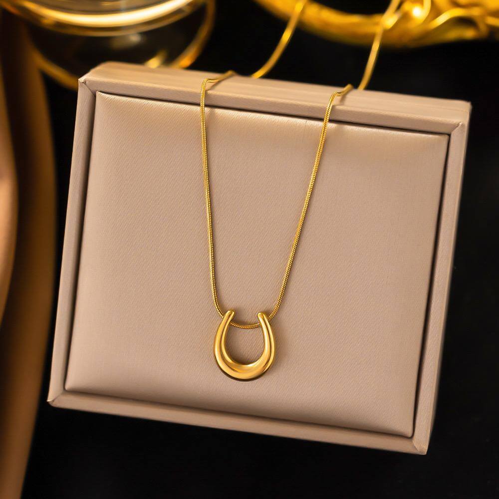 Floral Enamel Necklace