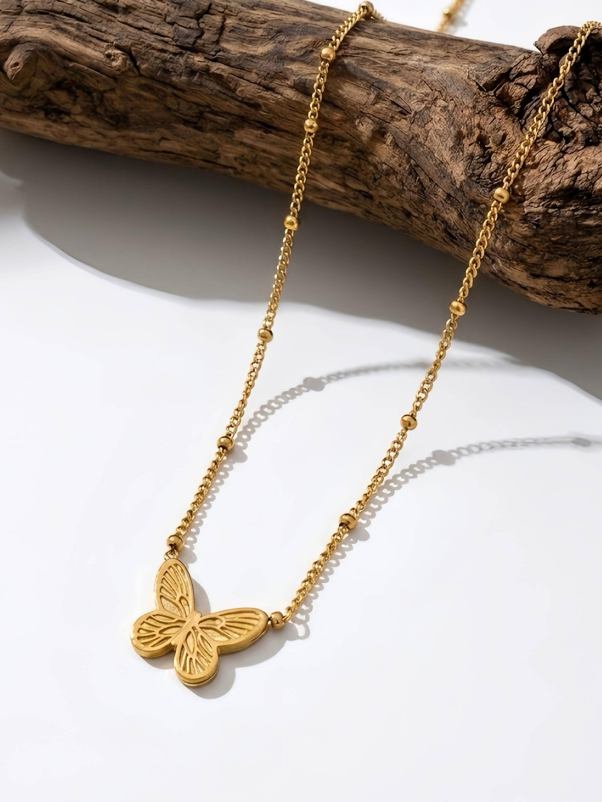 Gold Jhumka Pendant Necklace