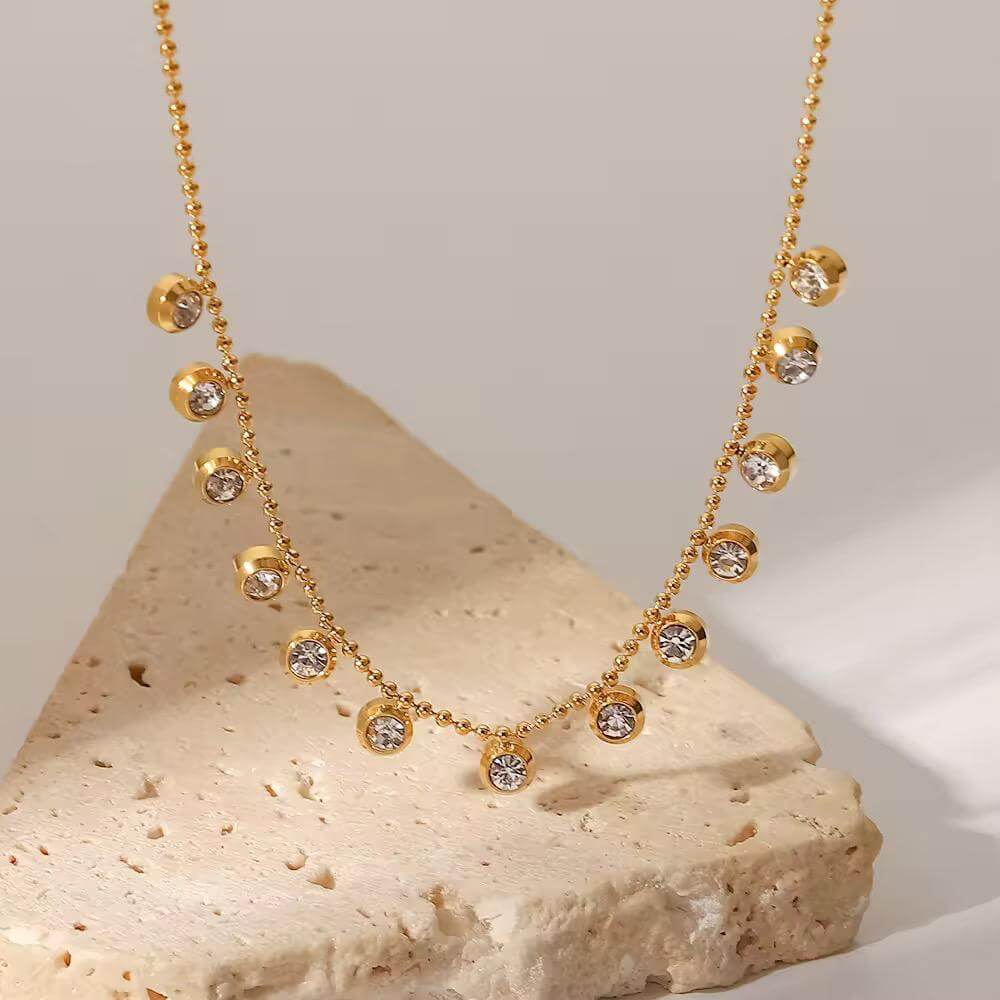 Baroque Gold Necklace