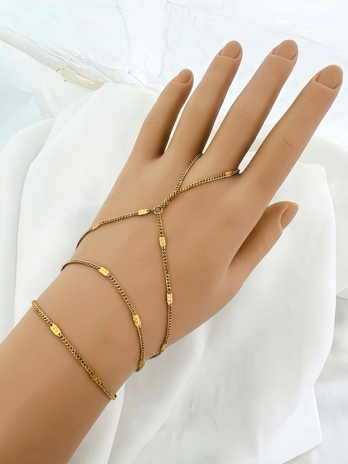 Gold Filigree Cuff Bracelet