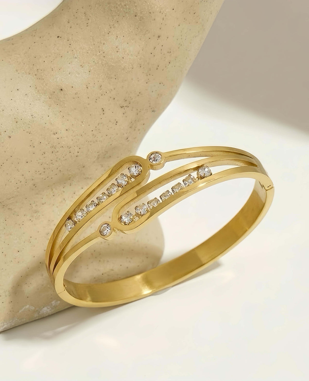 Pearl Drop Bridal Hand Harness